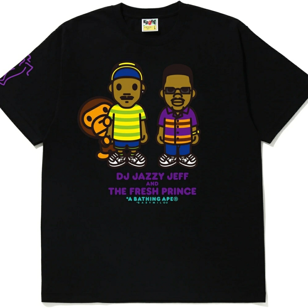 BAPE x The Fresh Prince & Dj Jazzy Jeff Baby Milo